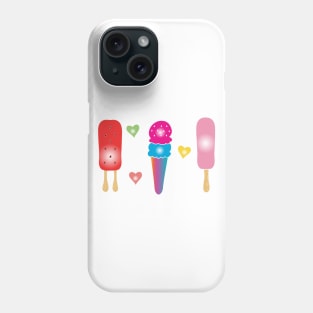 Ice Cream Popsicles Phone Case