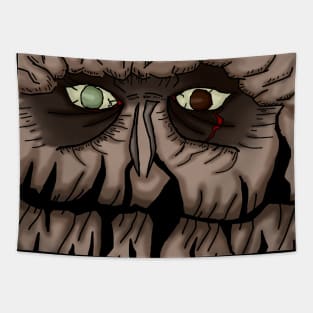 Cara zombificada Tapestry