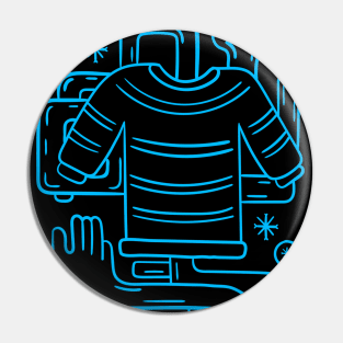 Sweater Doodle Pin