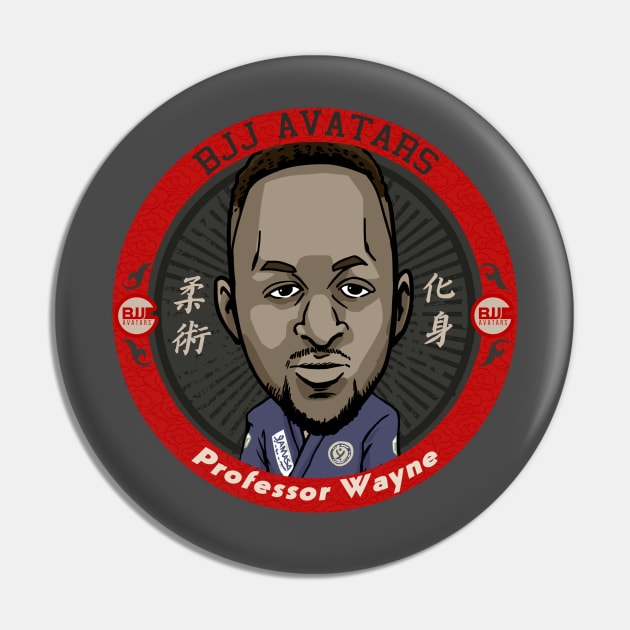 Professor Wayne Pin by BJJ AVATARS