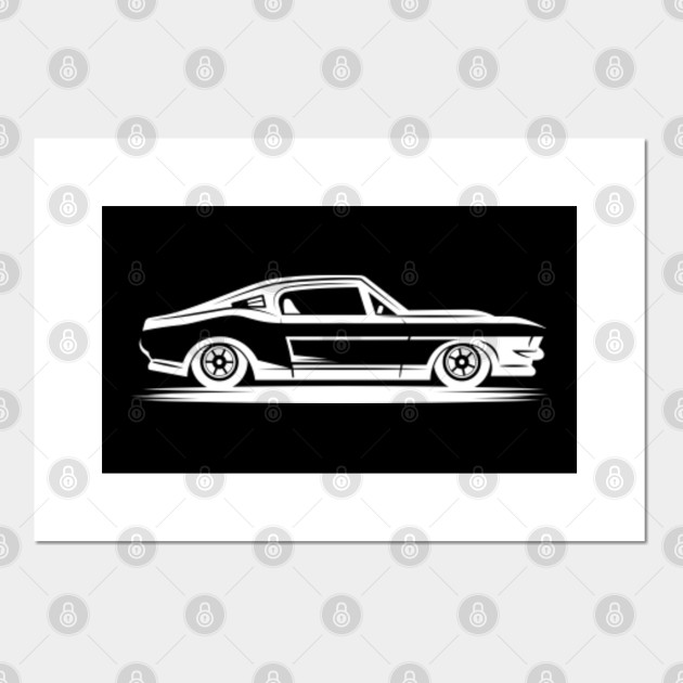Old School Retro Classic Car Muscle Car Gifts For Car Lovers