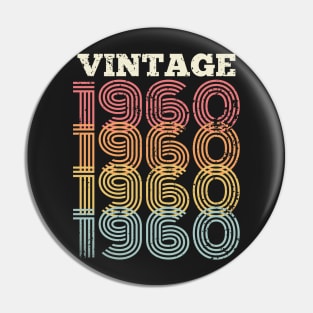 60th birthday gifts for men and women 1960 gift 60 years old Pin