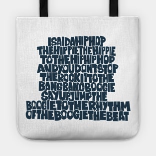 „Rapper's Delight“ Old School Graffiti Design Tote