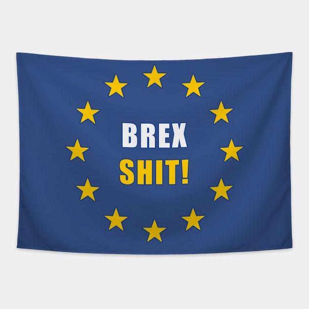 Brexshit Tapestry by valentinahramov