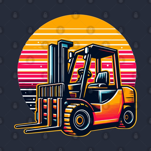 Forklift by Vehicles-Art