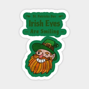 Irish eyes are smiling! Magnet