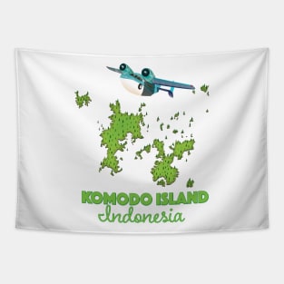 Komodo Island Indonesia Tapestry