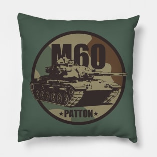 M60 Patton Tank Pillow