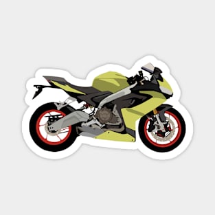 Motorcycle Aprilia RS 660 Acid Gold Magnet