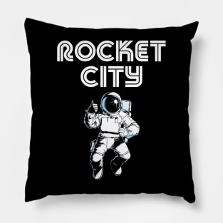 Rocket City - Huntsville AL Alabama Pillow