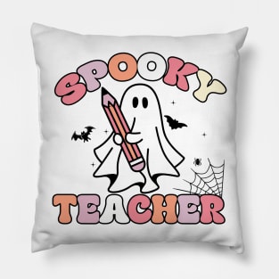 Spooky Teacher Pillow