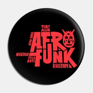 Afro Funk Music Pin