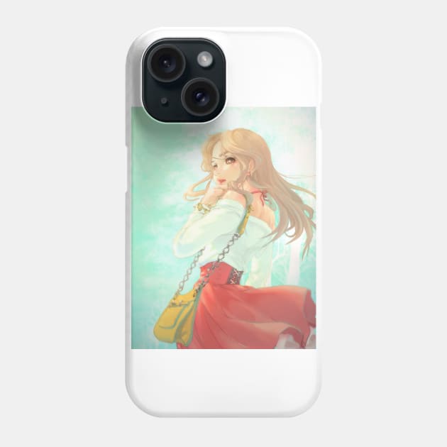 Paris Strawberry from Sticky Rice Phone Case by ArashiC