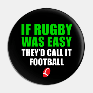 Rugby Pin