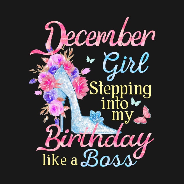 December Girl stepping into my Birthday like a boss by Terryeare