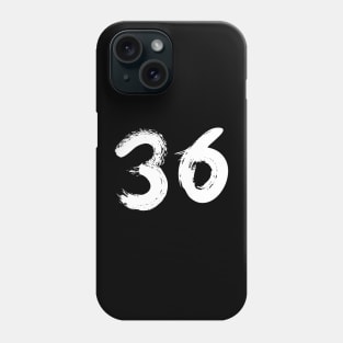 Number 36 Phone Case