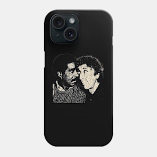 VINTAGE - RICHARD PRYOR & GENE WILDER WHITE Phone Case