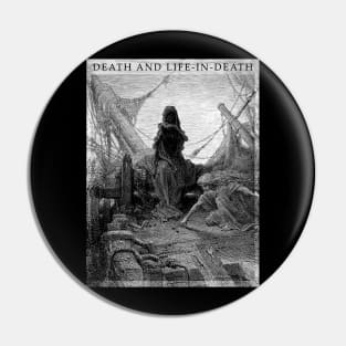 Gustave Doré Death and Night-Mare Life In Death Pin