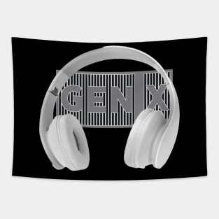 Generation X Headphones Tapestry