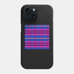 Vaporwave Aesthetic Ossian 2 Hand Drawn Textured Plaid Pattern Phone Case