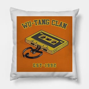 Wutang Clan - Retro Vintage Pillow