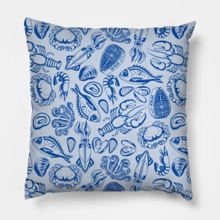 Underwater creatures #5 Pillow