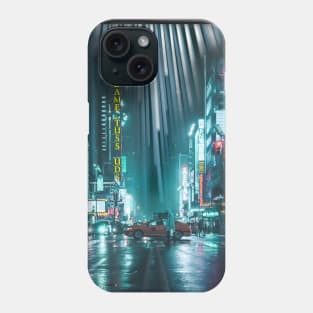 Falling Tokyo Lights Phone Case