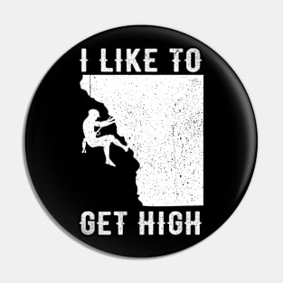 Funny Rock Climbing Mountain Indoor Bouldering Pin