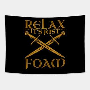 Relax it's just foam - LARP Tapestry