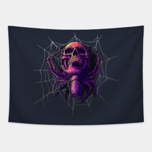 Spider skull Tapestry