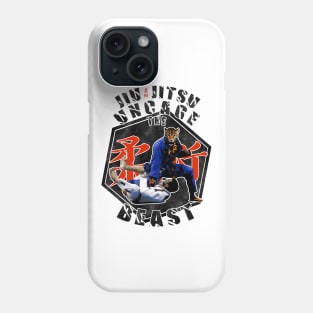 Jiu Jitsu Uncage the Beast Martial Arts black edition Phone Case