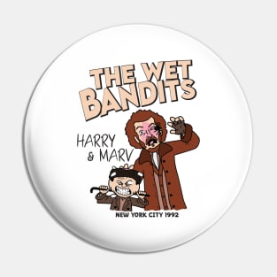 Harry And Marv // Wet The Bandit Pin