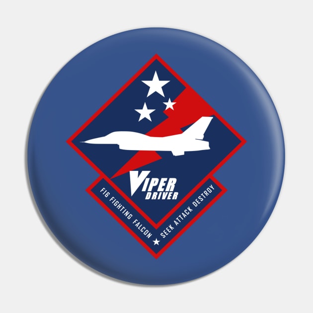 F-16 Viper Driver Pin by TCP