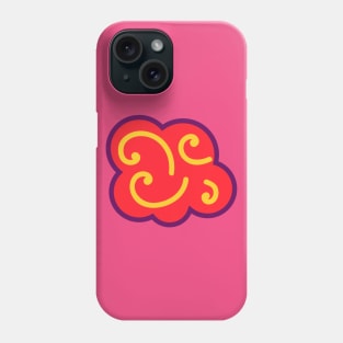 Japanese Red Cloud Phone Case