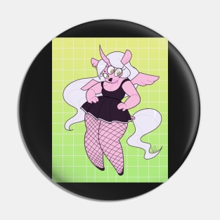 Alicorn Monster Girl Pin