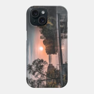 Sunrise Bridge on the River V3 Phone Case