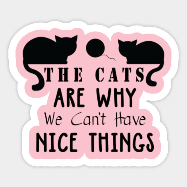 I Love Cat Catlady I Love Cats Sticker Teepublic