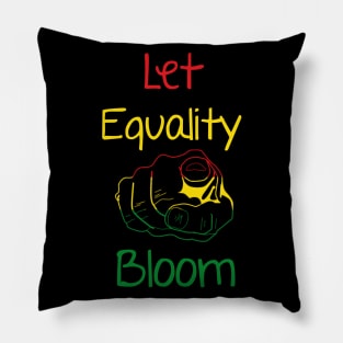Let Equality Bloom Support Men Women Pillow
