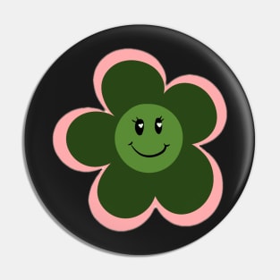 happy flower Pin