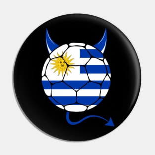 Uruguay Halloween Pin