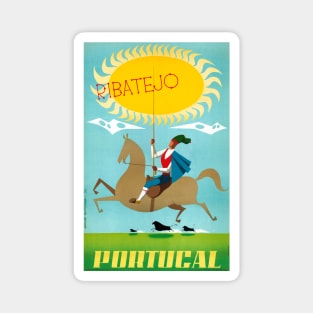 Vintage Travel Poster Portugal Ribattejo Magnet