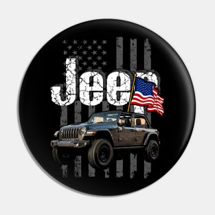 Jeep Wrangler Rubicon 392 Jeepcar JEEP Flag Pin