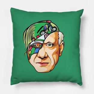 Picasso portrait Pillow