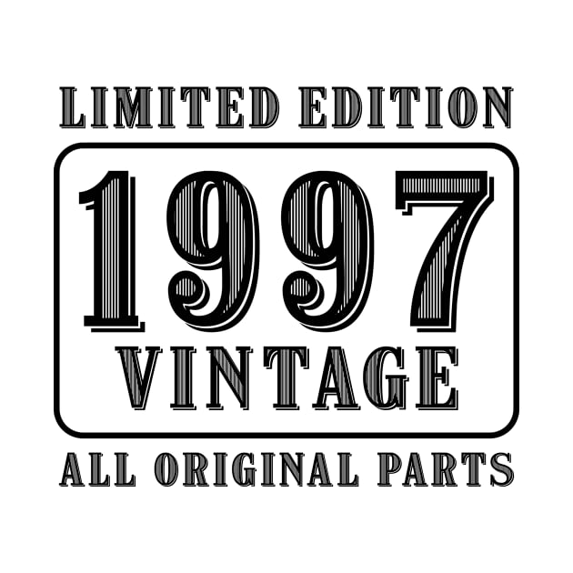 All original parts vintage 1997 limited edition birthday by colorsplash