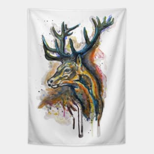 Elk Head Tapestry