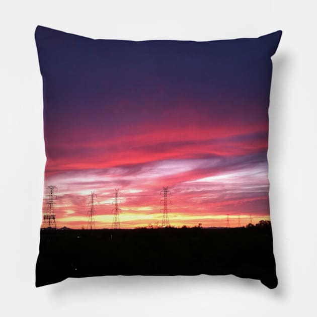 Sunkissed city Pillow by littlebird