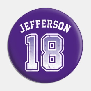 Justin Jefferson Minnesota Vikings Pin