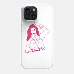 Resist - Powerful Woman 2 Phone Case