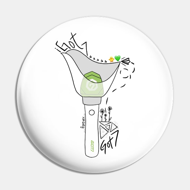 Got7 doodlestick Pin by timmyshoe2’s