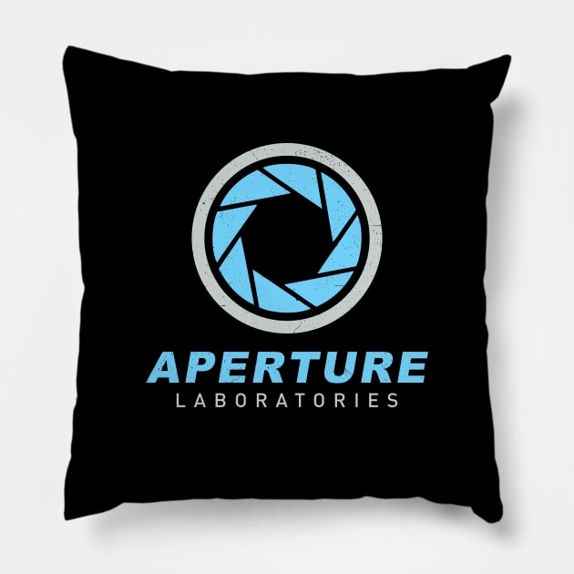 Aperture Laboratories Pillow by Hataka